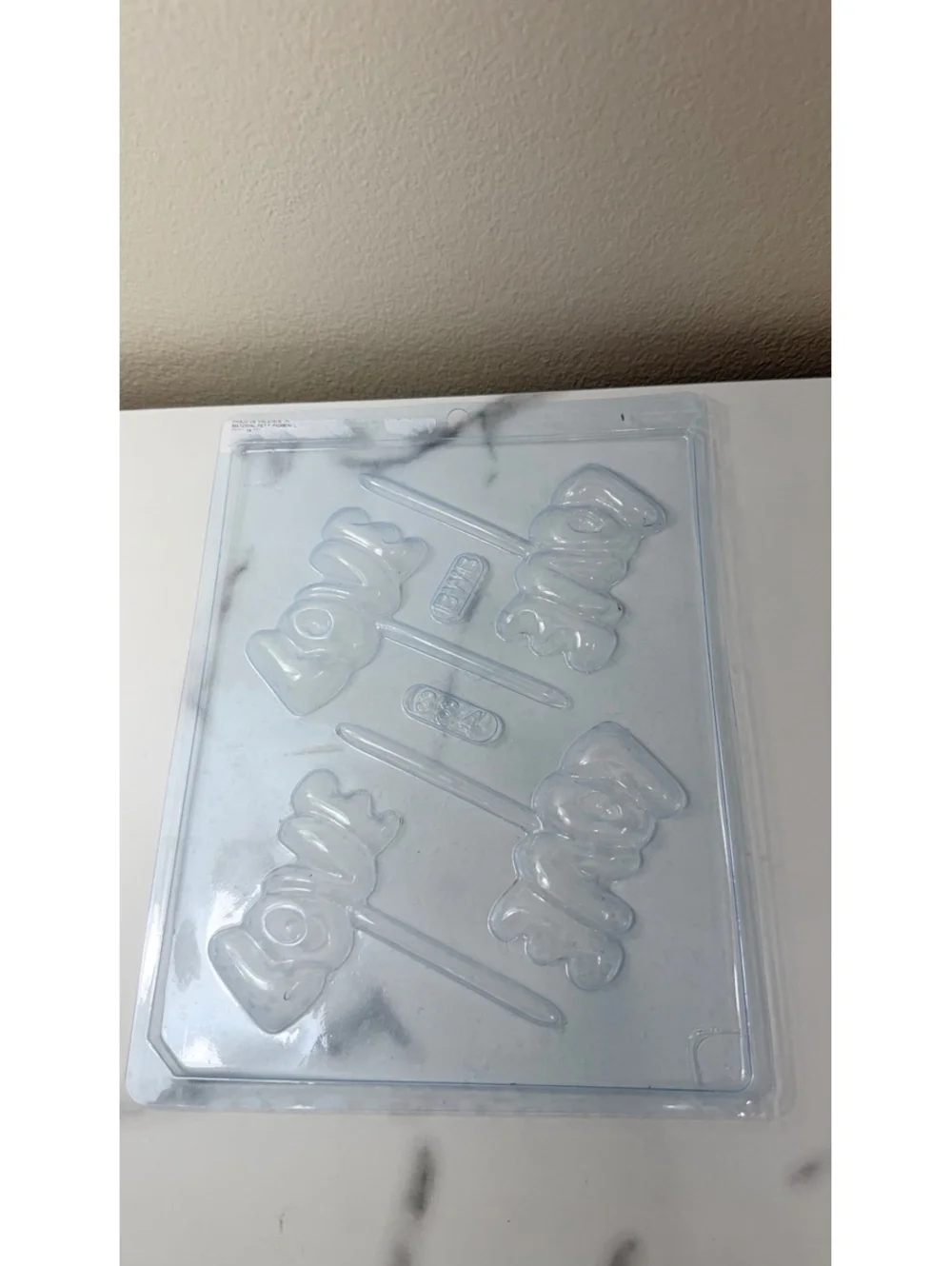 LOVE Lollipop Candy Mold